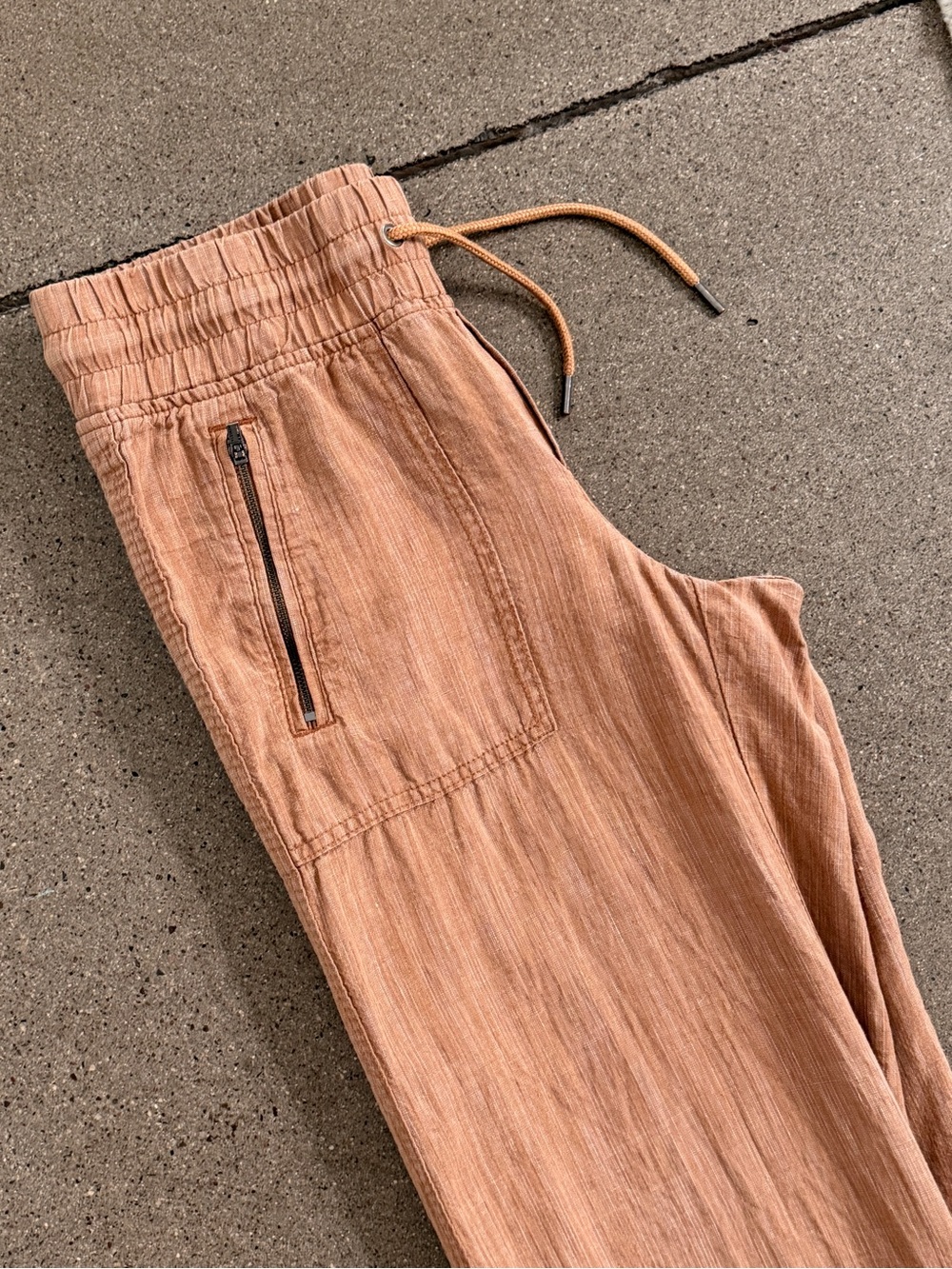 Athleta Linen Draw Sting Linen Pants